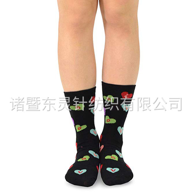 東(dōng)靈 情人(rén)節 LOVE 女(nǚ)式船(chuán)襪3雙裝