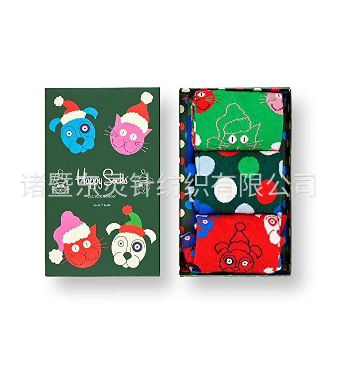 Dongling socks socks Christmas cotton fun for children