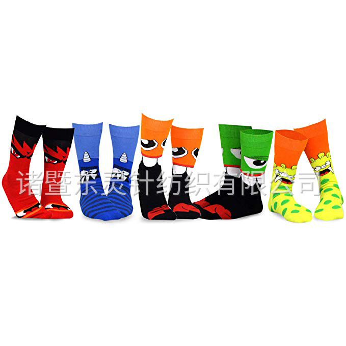Dongling Novel Cotton Socks 5 Pairs